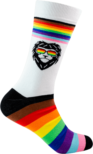 Rainbow Pride_KS04 Classic Crew socks